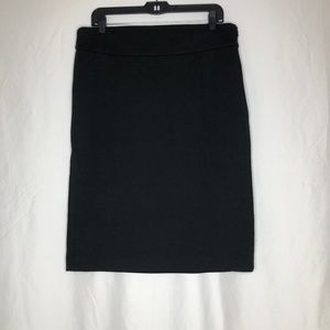 Premise Ponte Black Pencil Skirt Size 14